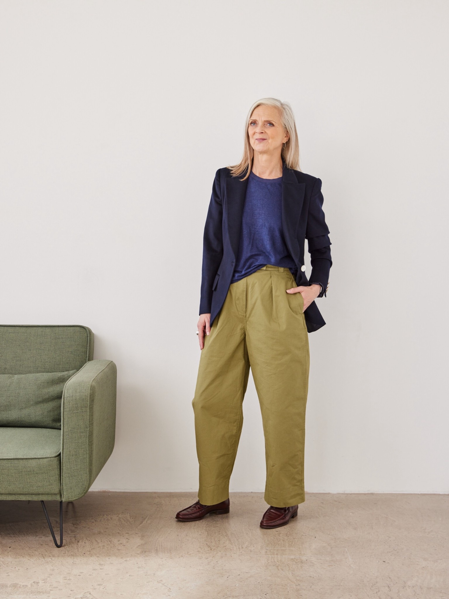 
Circumnavigating all the supersized and balloon-like trousers on the high street, I found a pair that not only fit in the rise – I have an extra-long body and this is always a crotch-bothering issue – but are also a splendid colour and made in a beautiful cotton poplin fabric. These days I buy fewer clothes and I am really careful to only purchase items, both new and second-hand, that will add mileage to my wardrobe. Otherwise what’s the point? Anyhow, when I tried the new kecks on at home with my old checked tweed blazer I was reminded of the importance of balance and proportion...

New feature, ‘How to wear baggy trousers & barrel-legs’ on That's Not My Age

Shop the edit right here

#LTKuk #LTKover50style #LTKstyletip