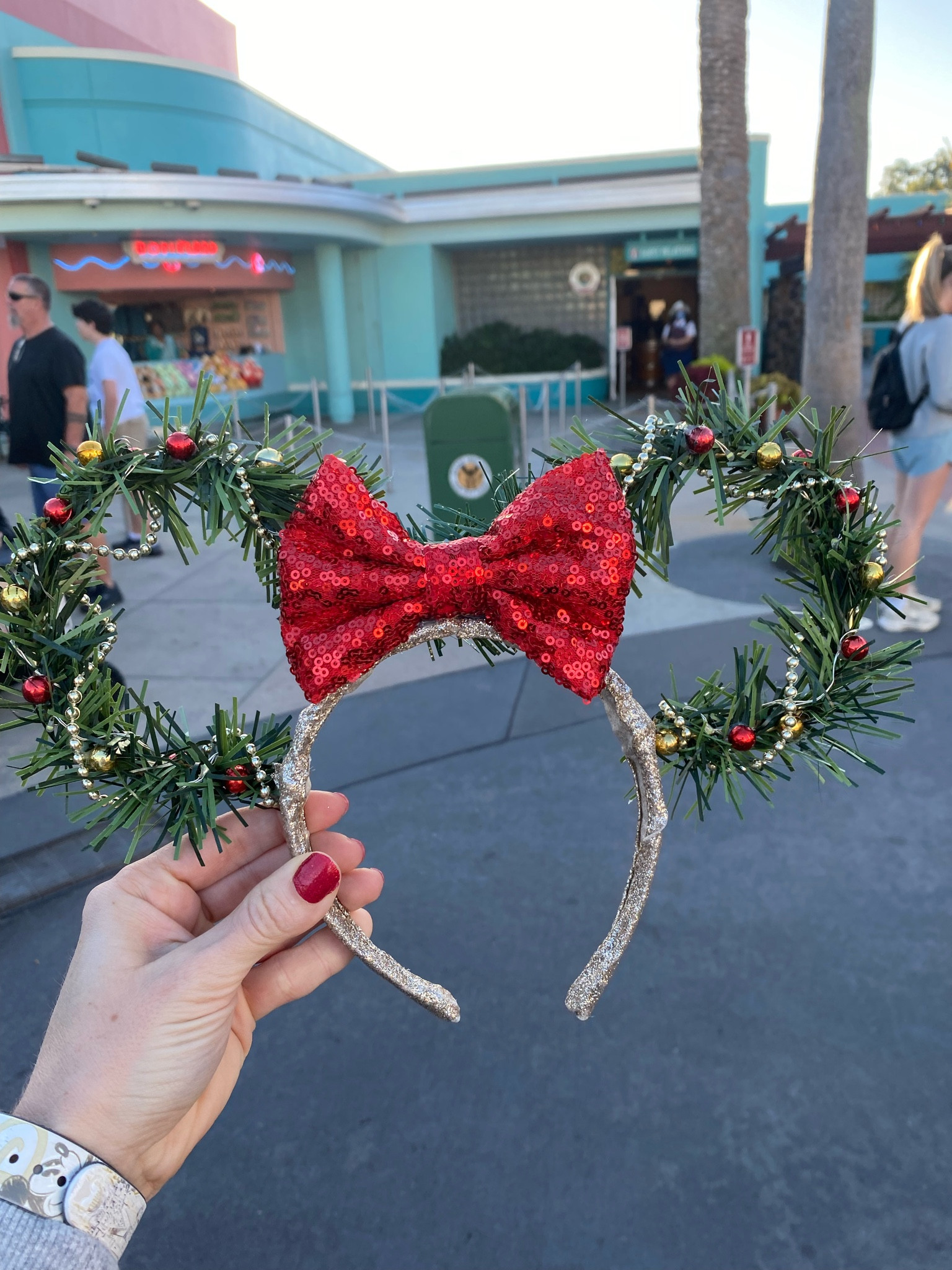 Disney Minnie Mouse ears 
Lights up at the flip of a switch! 

#minniemouseears #lightupears #Christmasears #disneyears #disneyheadband #minniemouseheadband 

#LTKTravel #LTKHoliday #LTKGiftGuide