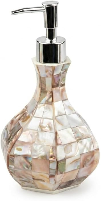 Milano Hand Soap Dispenser for Bathroom, Decorative Countertop Lotion Dispenser Finished in Beaut... | Amazon (US)