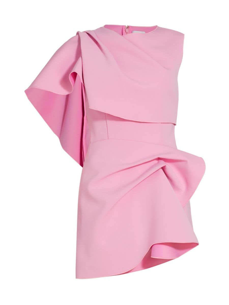 Catesby Draped Minidress | Saks Fifth Avenue