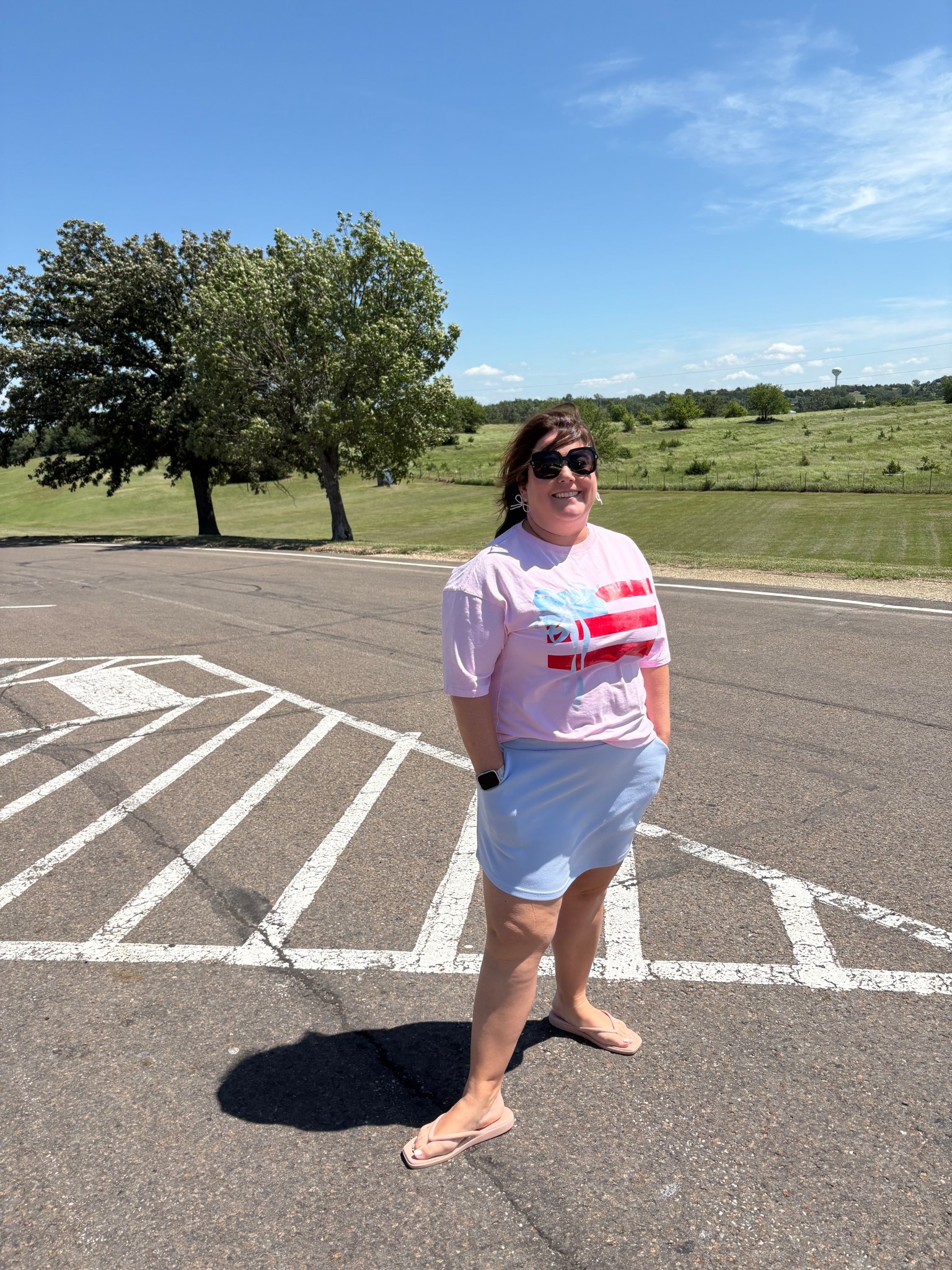 Driving to Omaha OOTD 

https://shopmmrr.com/products/flag-bow-patriotic-t-shirt-pink

#LTKSeasonal #LTKOver40 #LTKStyleTip