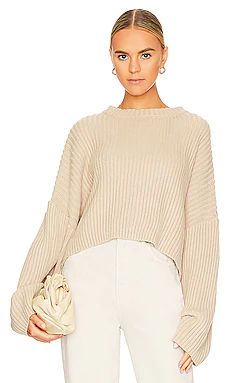 LBLC The Label Telo Sweater in Oatmeal from Revolve.com | Revolve Clothing (Global)