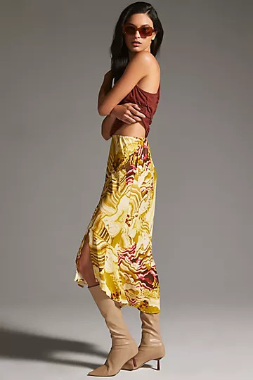 By Anthropologie Flounced Skirt | Anthropologie (US)
