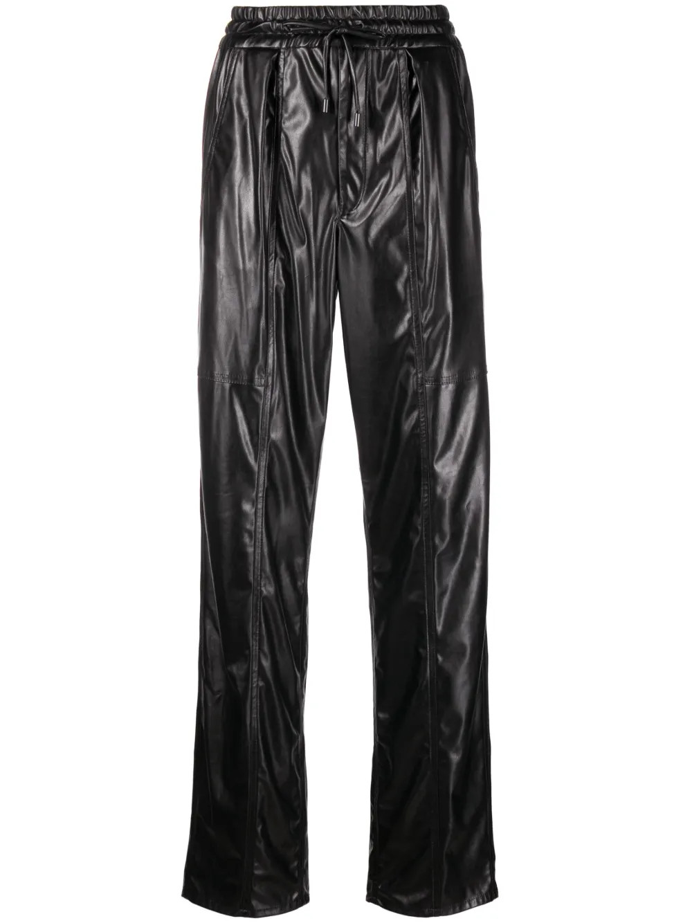 MARANT ÉTOILE Pantalon Droit à Taille Élastiquée - Farfetch | Farfetch Global