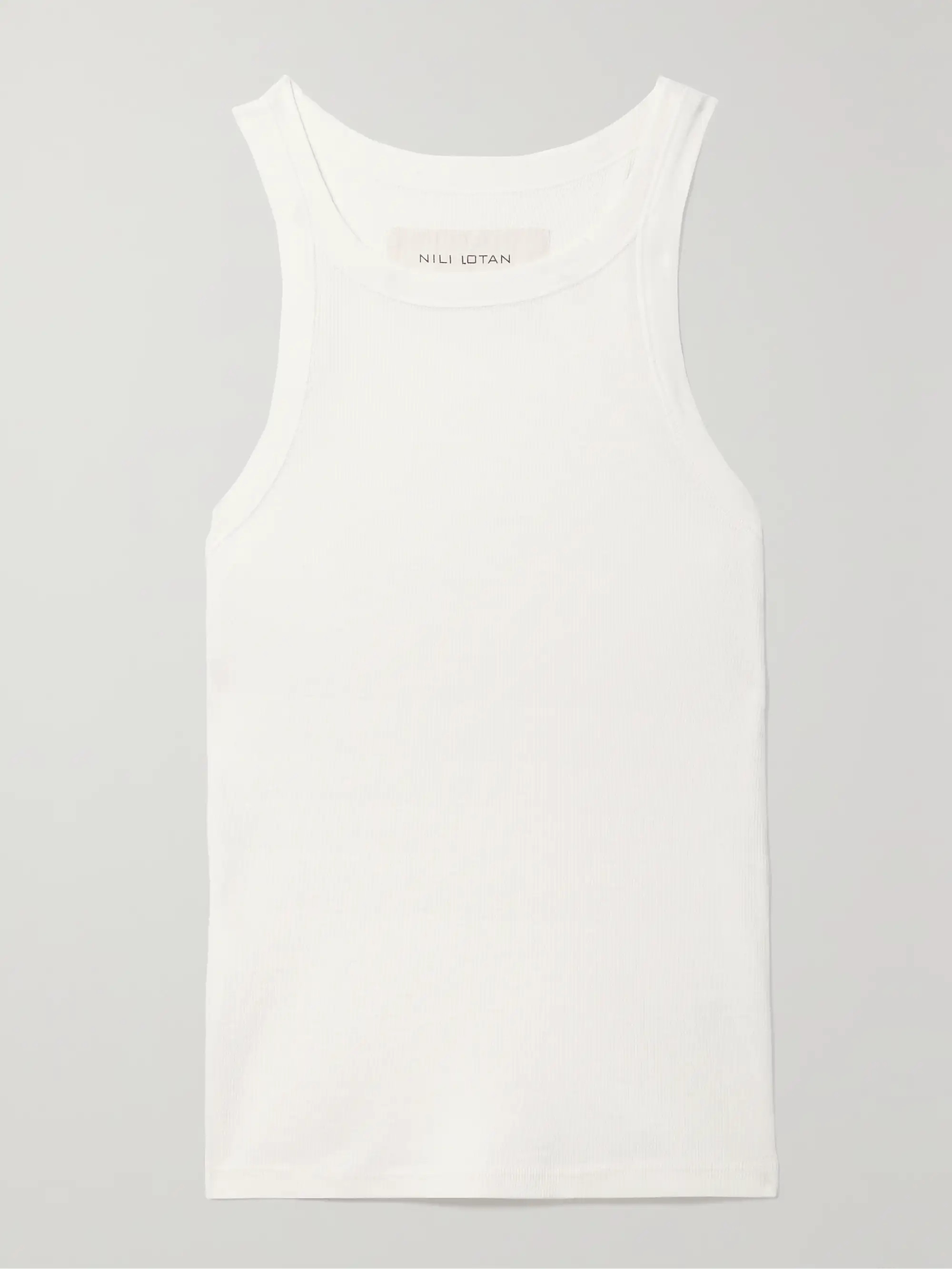 Jennifer ribbed cotton-jersey tank | NET-A-PORTER (UK & EU)