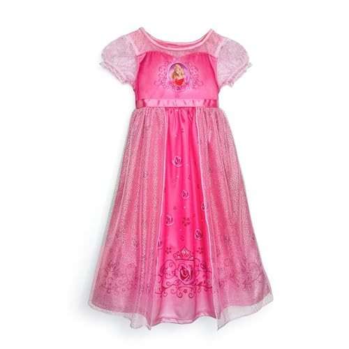 Disney Girls' Princess Fantasy Gown Nightgown, AURORA, 6 | Amazon (US)