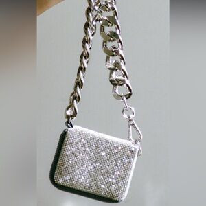 Kara crystal 2 tone bike wallet | Poshmark
