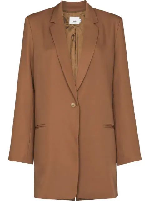 Isla single-button blazer | Farfetch (UK)