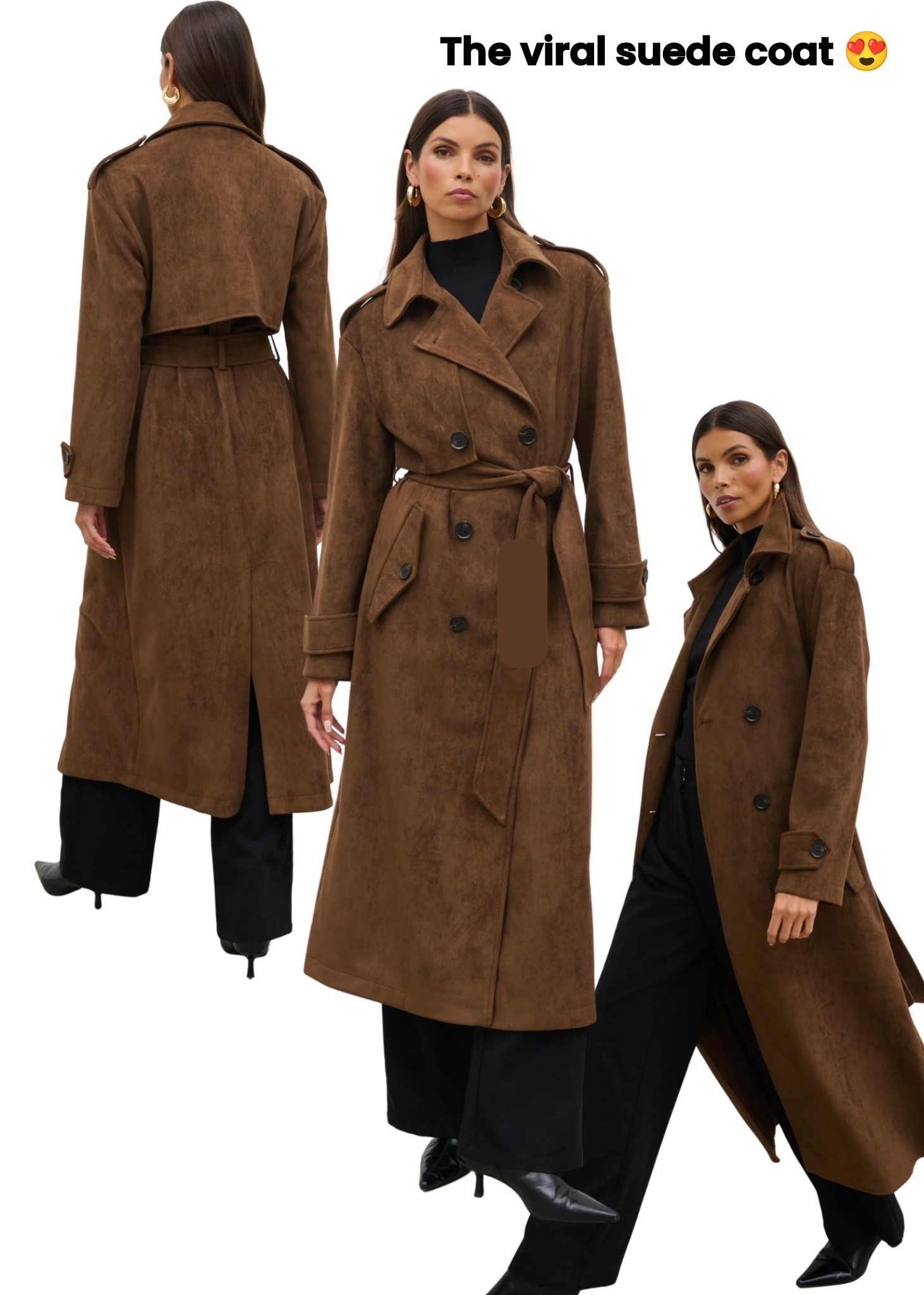 The viral suede coat! How gorgeous is this. 

#LTKuk #LTKautumn #LTKwinter