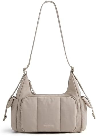 BAGSMART Crossbody Bags for Women, Small Puffer Purses for Women Daily/Travel, 6L Cute Fluffy Hob... | Amazon (US)