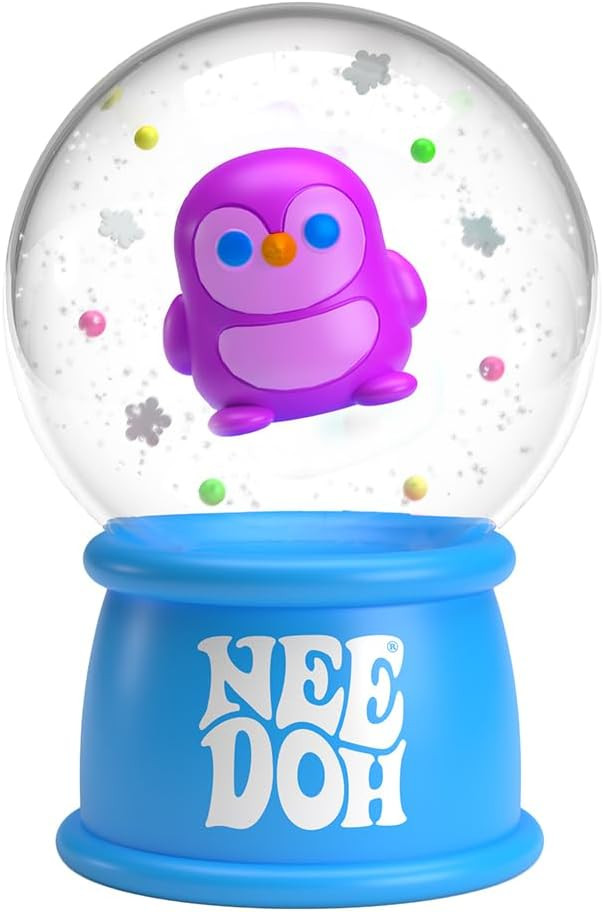 Schylling NeeDoh Squishmas Squish N' Snow Globes - Christmas Squeeze Toy - Assorted Colors - Ages... | Amazon (US)