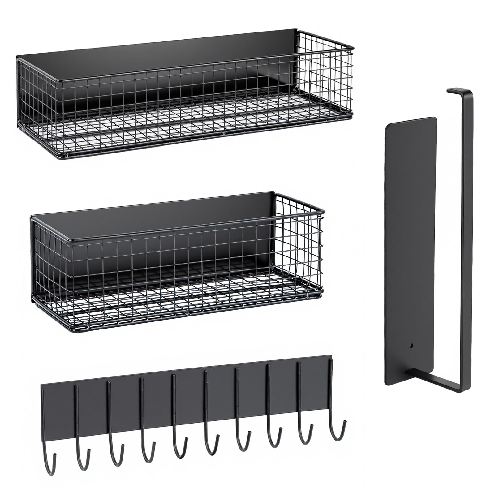 4 Pack Magnetic Shelves for Washing Machine， Heavy-Duty Magnetic Laundry Organizer, Spice Rack ... | Amazon (US)