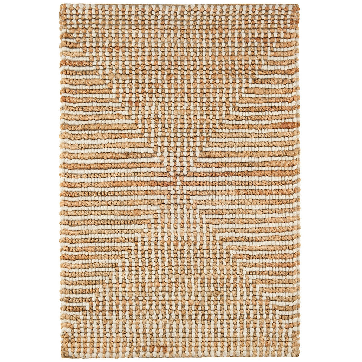 Kelan Ivory Handwoven Jute Rug | Annie Selke