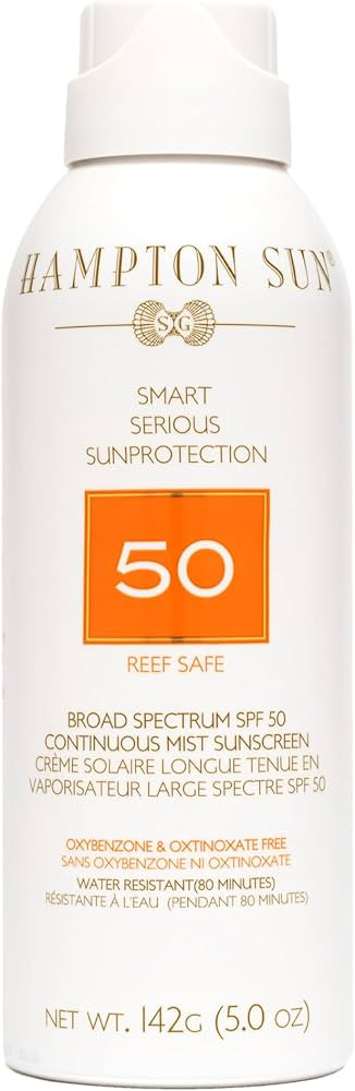 Hampton Sun Spf 50 Continuous Mist Sunscreen, 5 oz | Amazon (US)