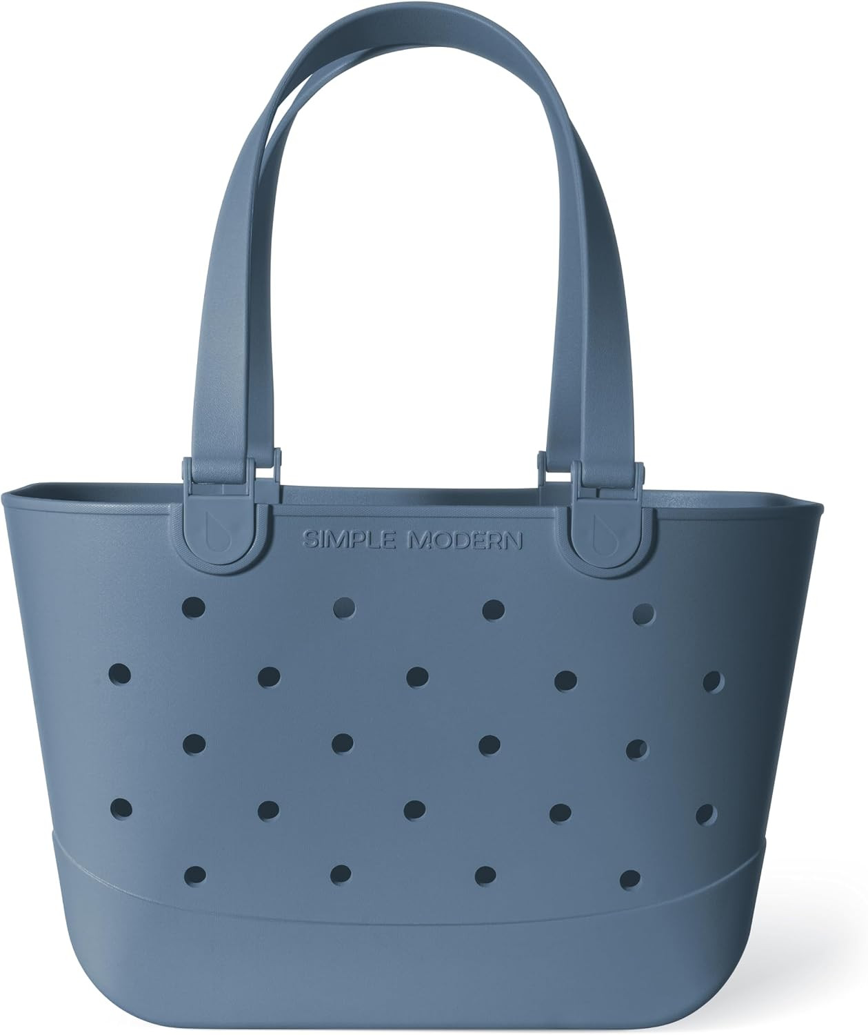 Simple Modern Waterproof Rubber Beach Bag | Large | Blue | Amazon (US)