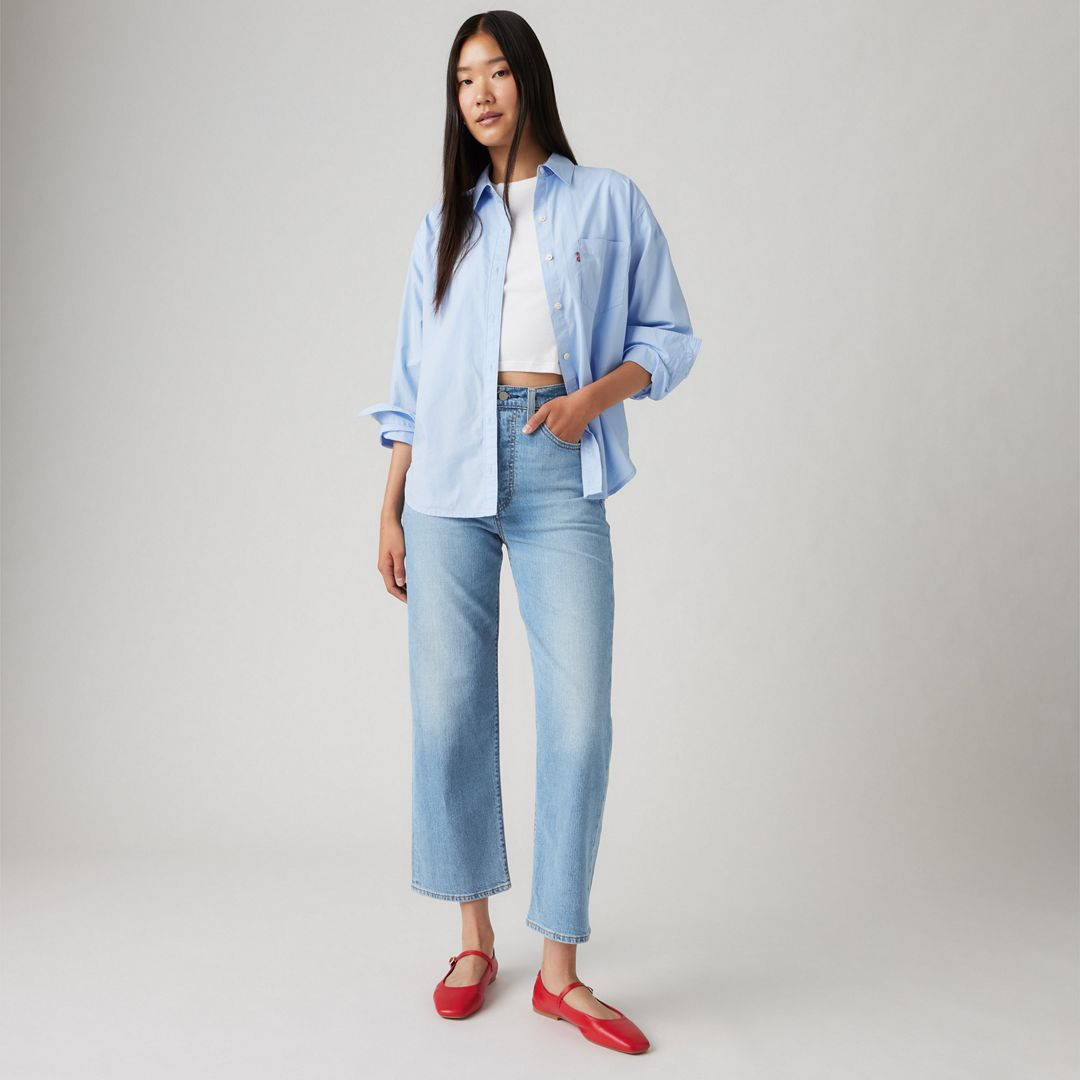 Levi's Ribcage Straight Ankle Lightweight Women's Jeans 24x29 | Levi's US