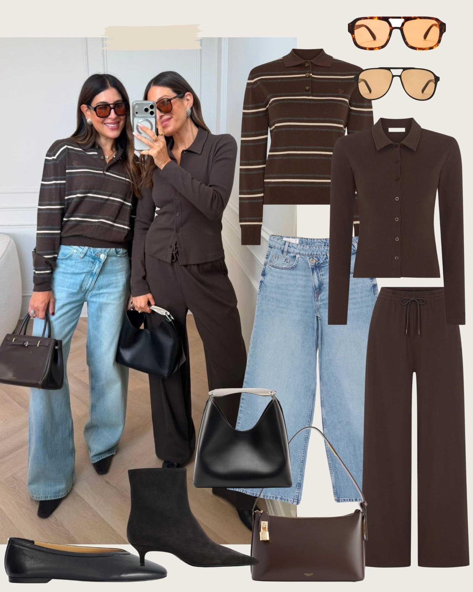 Brown wardrobe heroes 🤎