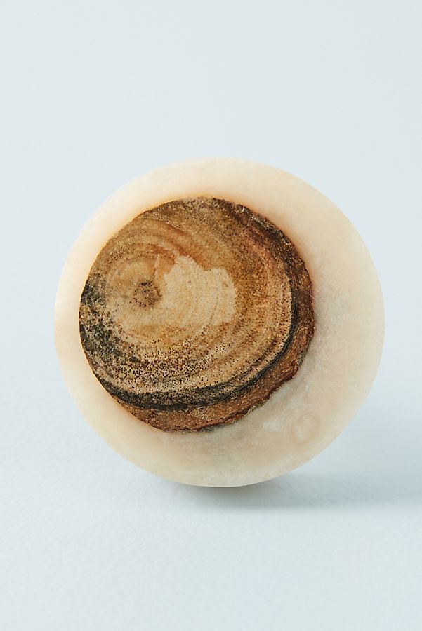 Frosted Timber Knobs, Set of 2 | Anthropologie (US)