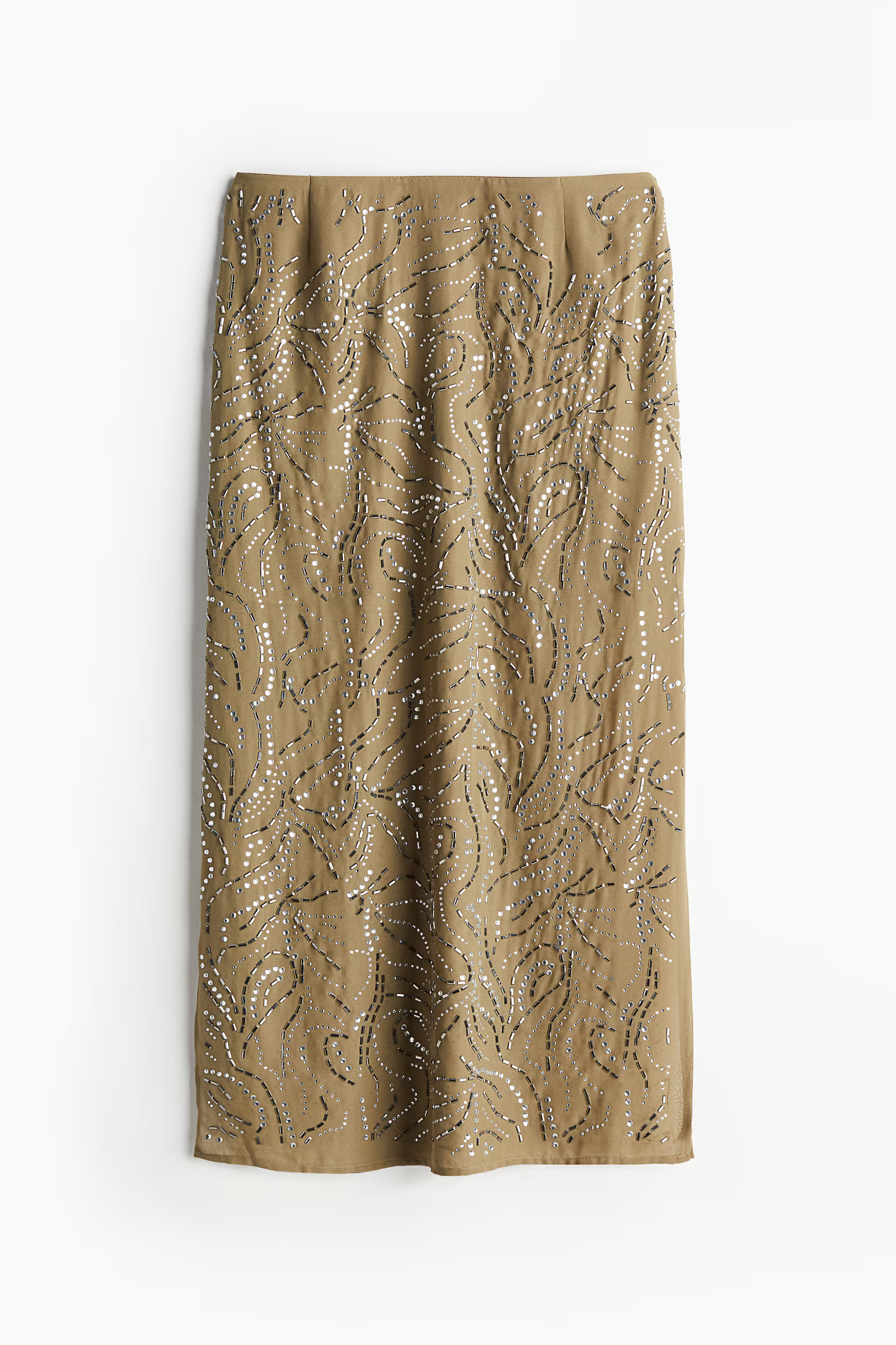 Rhinestone-embellished skirt | H&M (UK, MY, IN, SG, PH, TW, HK)