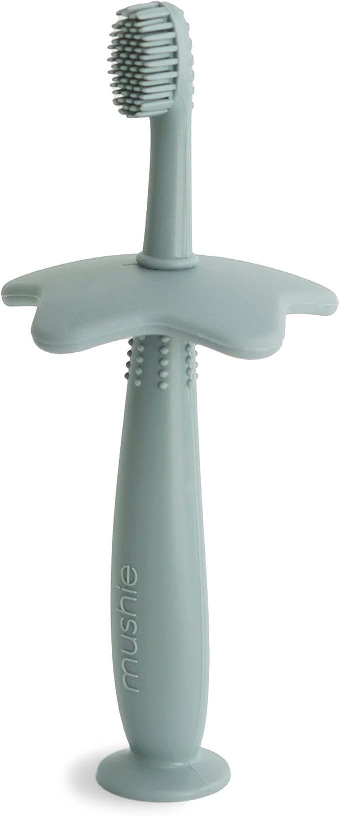 mushie Flower Toddler Training Toothbrush (Soft Lilac) | Amazon (US)
