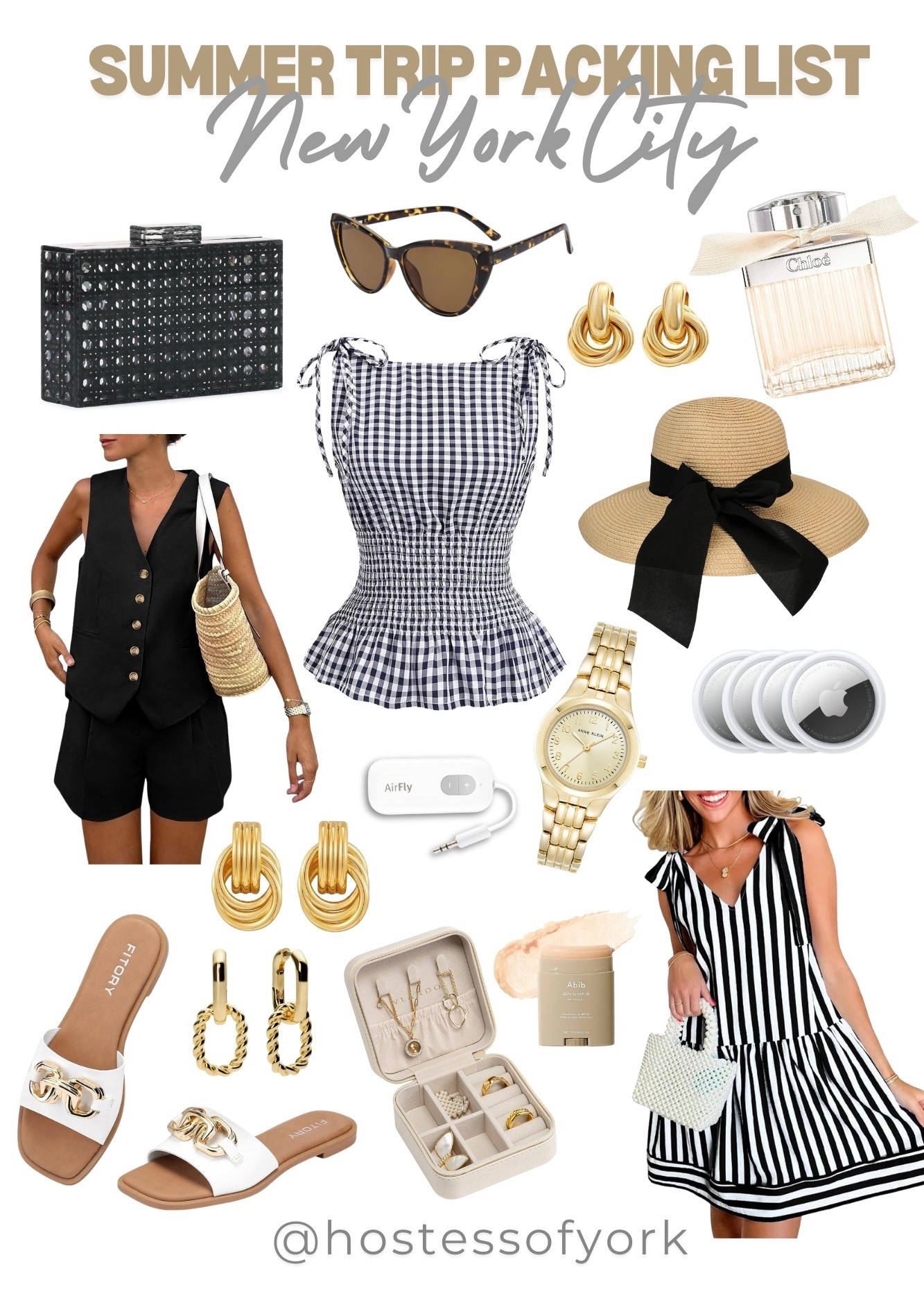 Summer trip packing list for New York City! 🗽🚕🍎
Products that will get here just in time for your vacation! 
#NewYork #vacation #travel #museum #city #outfits #ideas #dreamcloset #summer #fashion #packing

#LTKTravel #LTKSeasonal #LTKSummerEdit