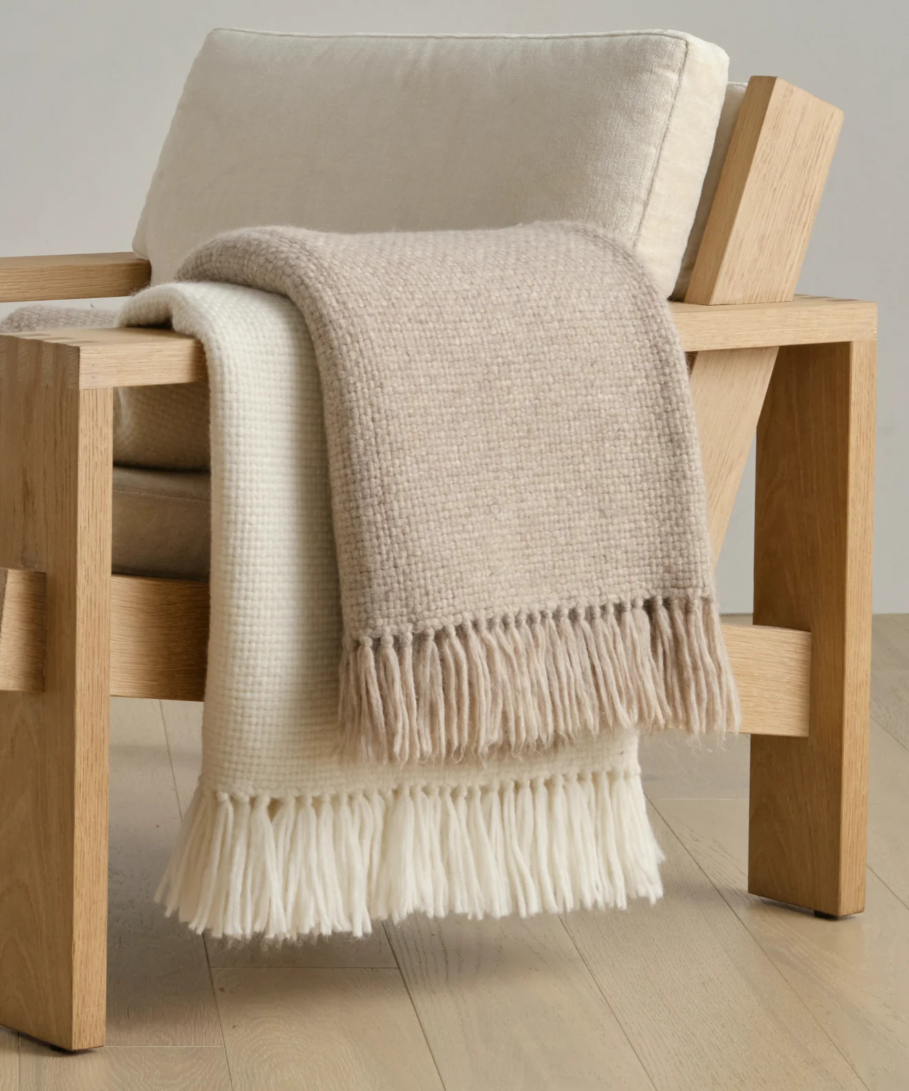Alpaca Basketweave Throw | Jenni Kayne