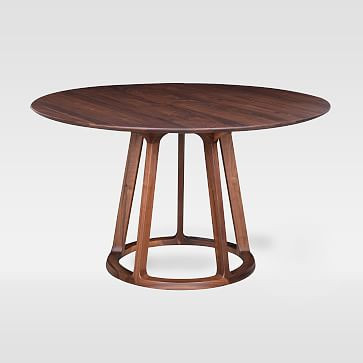 Open Pedestal Round Dining Table | West Elm (US)