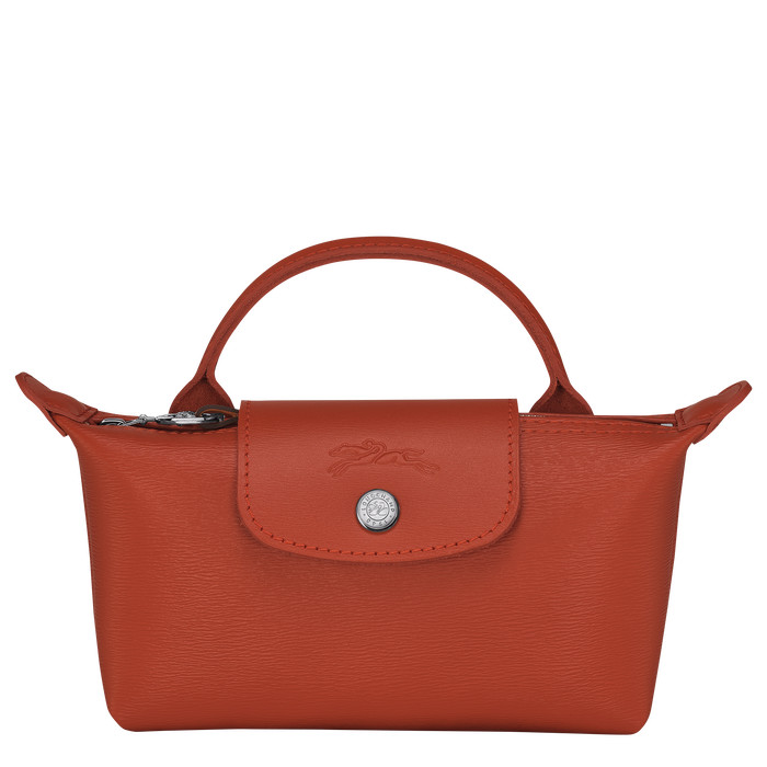 Pouch with handle Le Pliage City Terracotta (34175HYQ213) | Longchamp US | Longchamp