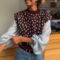Chocolate Deer Ro Vest | Never Fully Dressed (UK & IE)