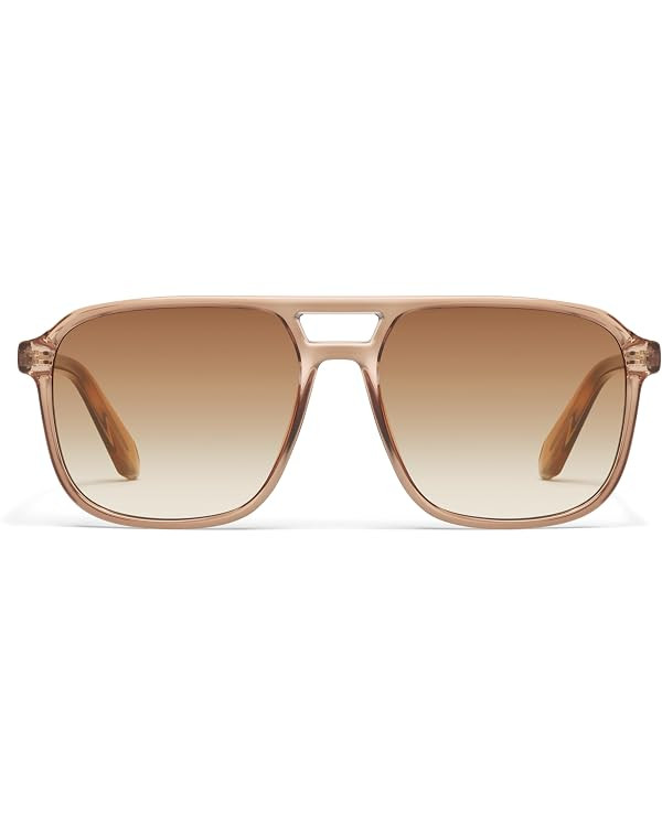 QUAY womens On the Fly Aviator Sunglasses | Amazon (US)