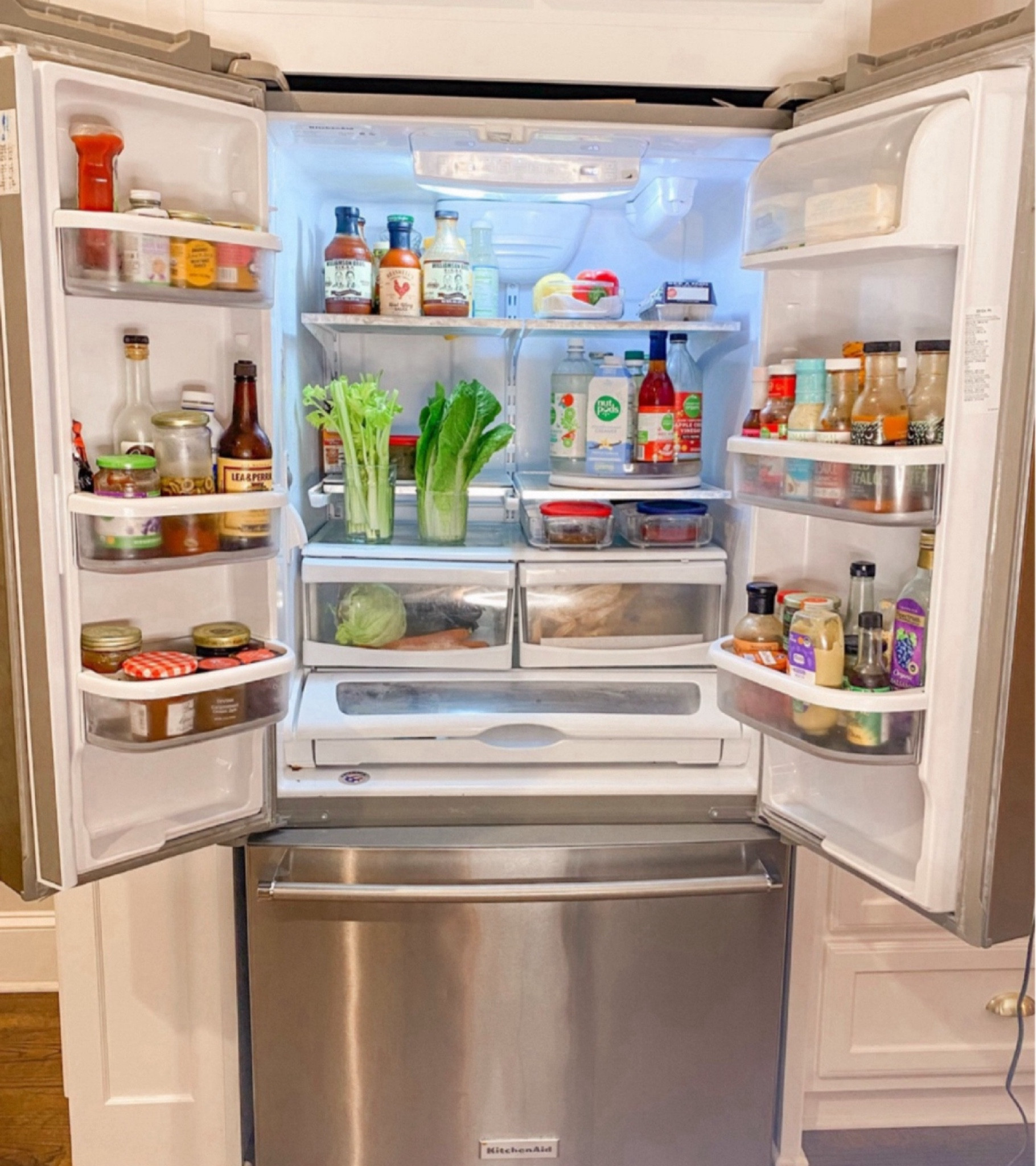 Refrigerator organization 
home organization 
Kitchen organization 

#LTKhome