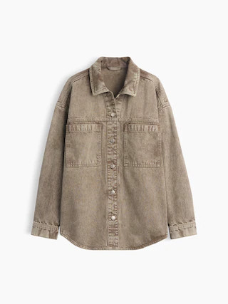 Denim Oversized Shirt Jacket | Gap (US)
