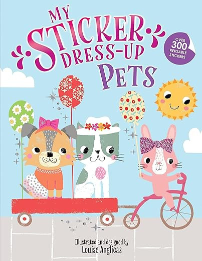 My Sticker Dress-Up: Pets: Awesome Activity Book with 300+ Stickers for Unlimited Possibilities! ... | Amazon (US)