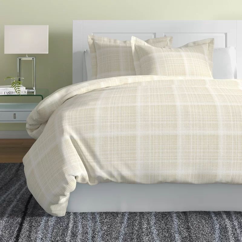 David-Scott Microfiber Traditional Duvet Cover Set | Wayfair North America