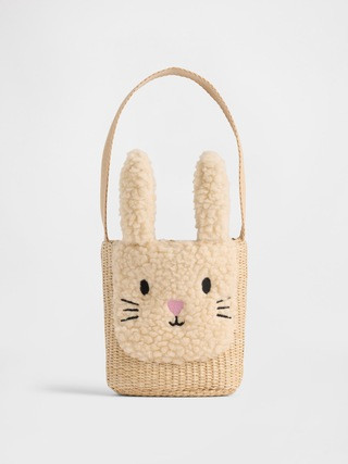 Toddler & Kid Bunny Straw Bag | Gap (US)