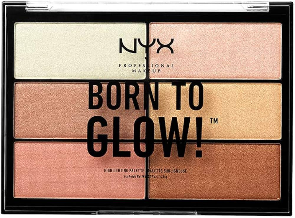 NYX PROFESSIONAL MAKEUP Born To Glow Highlighting Palette | Amazon (US)