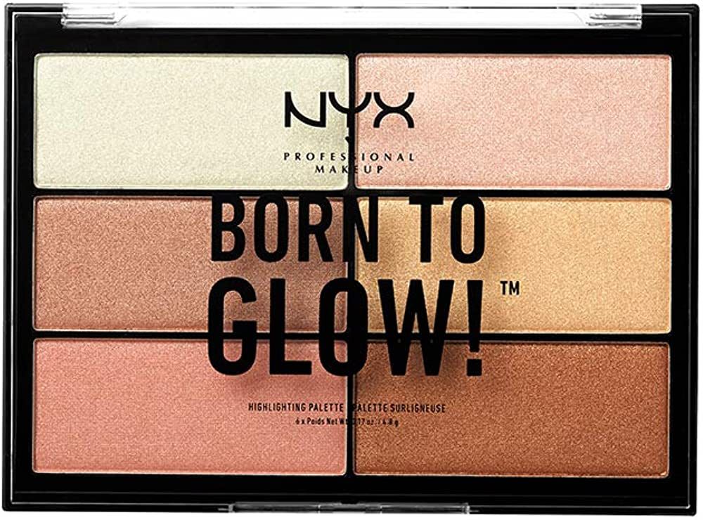 NYX PROFESSIONAL MAKEUP Born To Glow Highlighting Palette | Amazon (US)