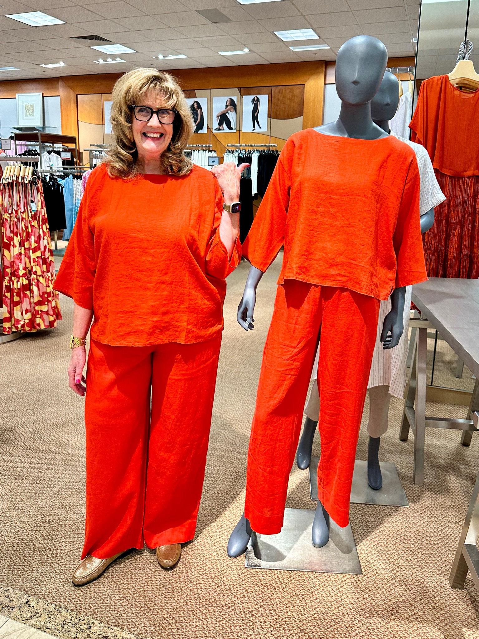 The gorgeous colors and quality linen are stars for the Eileen Fisher new collection at Dillard’s.

#LTKMidsize #LTKSeasonal #LTKOver40