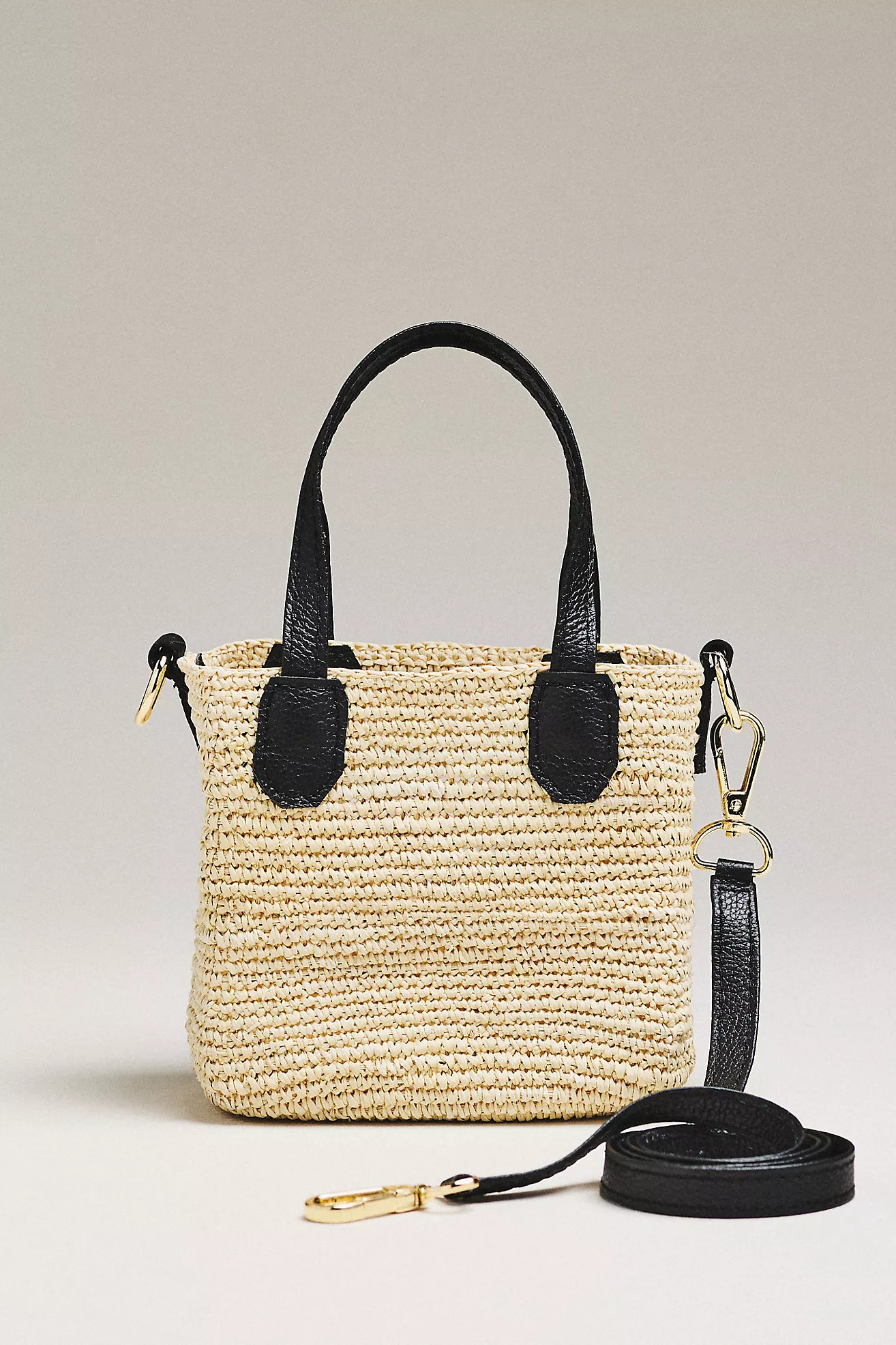 Sensi Studio Mini Straw Handbag | Anthropologie (US)