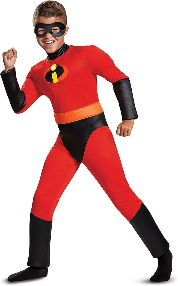 Disney Pixar Dash Muscle Costume | Incredibles Child Dash Classic Muscle Costume | Amazon (US)