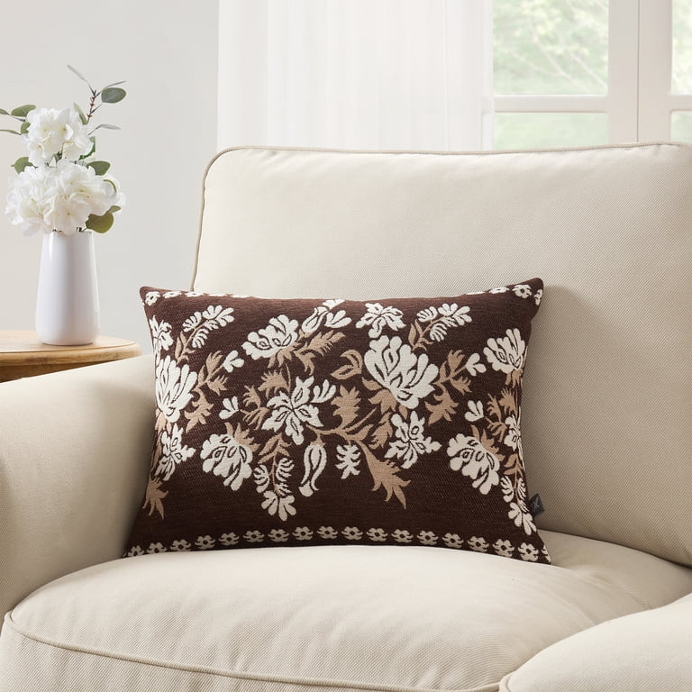 My Texas House 14" x 20" Brown Isra Decorative Pillow Cover | Walmart (US)