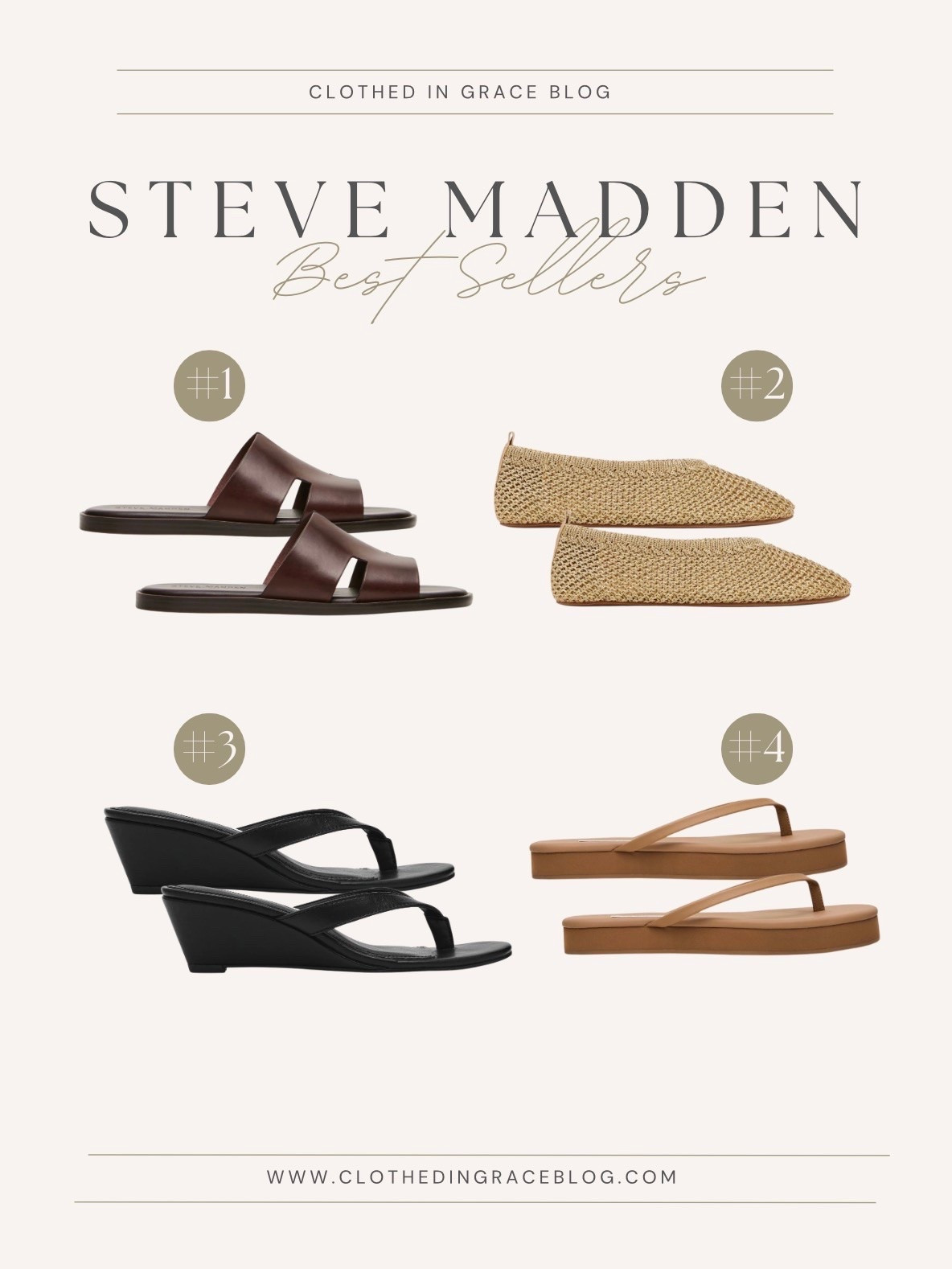 Steve Madden best sellers! 

Sandals, wedge heels, ballet flats, kitten heel

#LTKootd #LTKgrwm #LTKSaleAlert