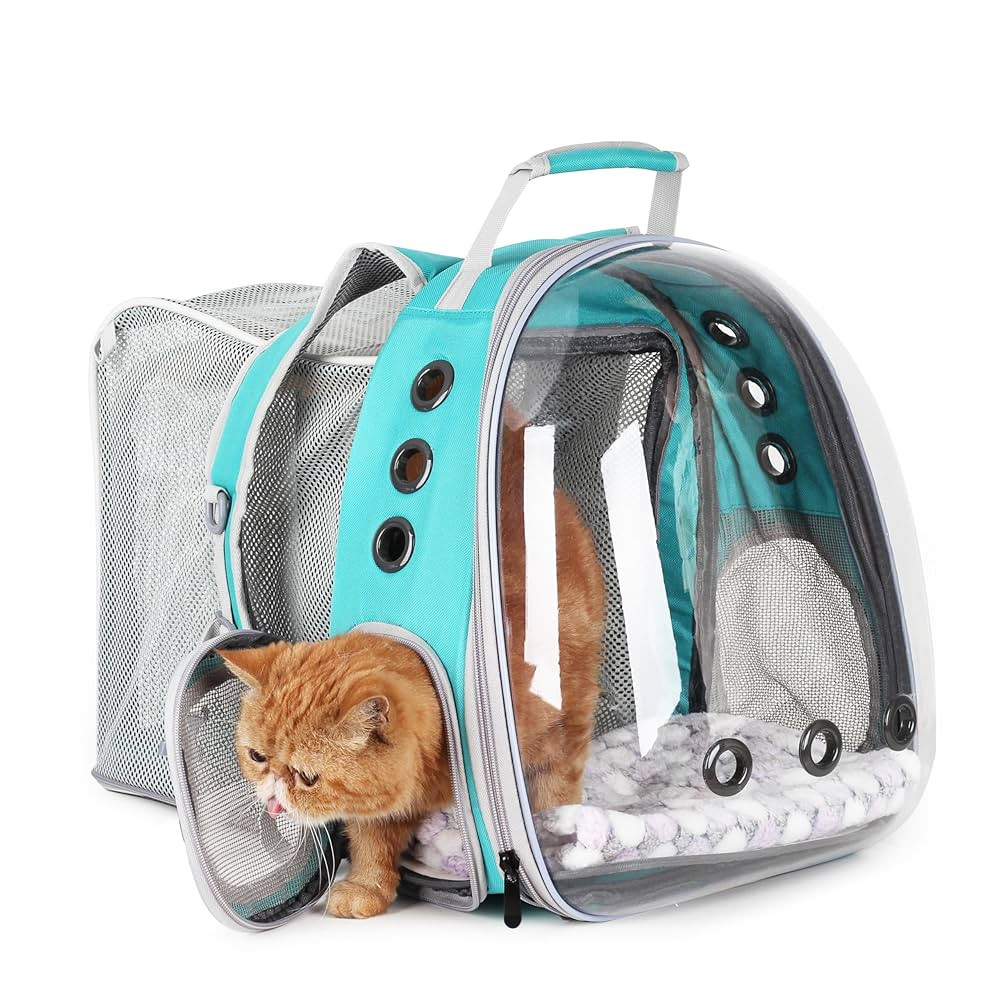 Lollimeow Cat Carrier Backpack, Bubble Expandable Backpack Carrier, Pets and Small Dogs,Airline-A... | Amazon (US)