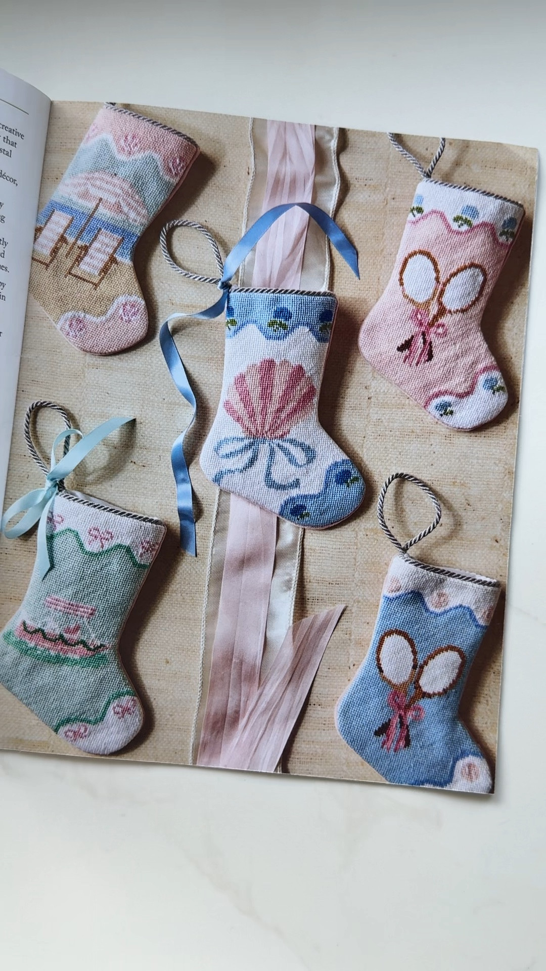 Loved seeing our Bauble Stockings x Palm Beach Lately coastal stocking collection in their holiday catalog 🎄🐚🎀

#LTKGiftGuide #LTKHoliday #LTKSeasonal