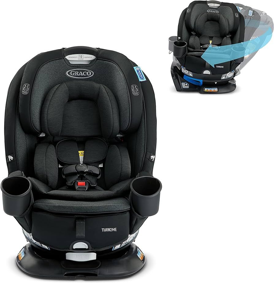 Graco Turn2Me 3-in-1 Convertible Car Seat, Rotating Seat feature, with Rear-Facing, Forward-Facin... | Amazon (US)