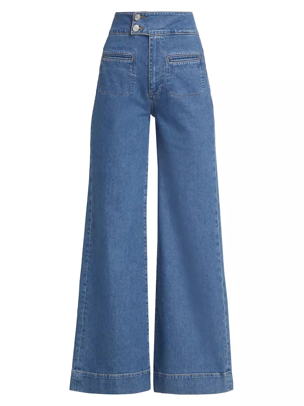 Frame Le Hardy Wide-Leg Jeans | Saks Fifth Avenue