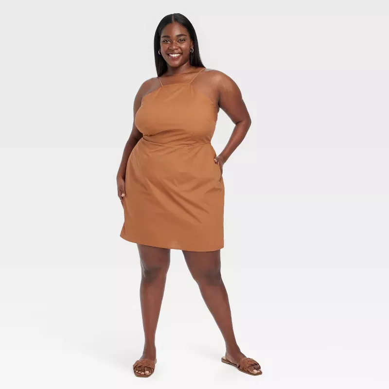 Target women's sales plus size dresses