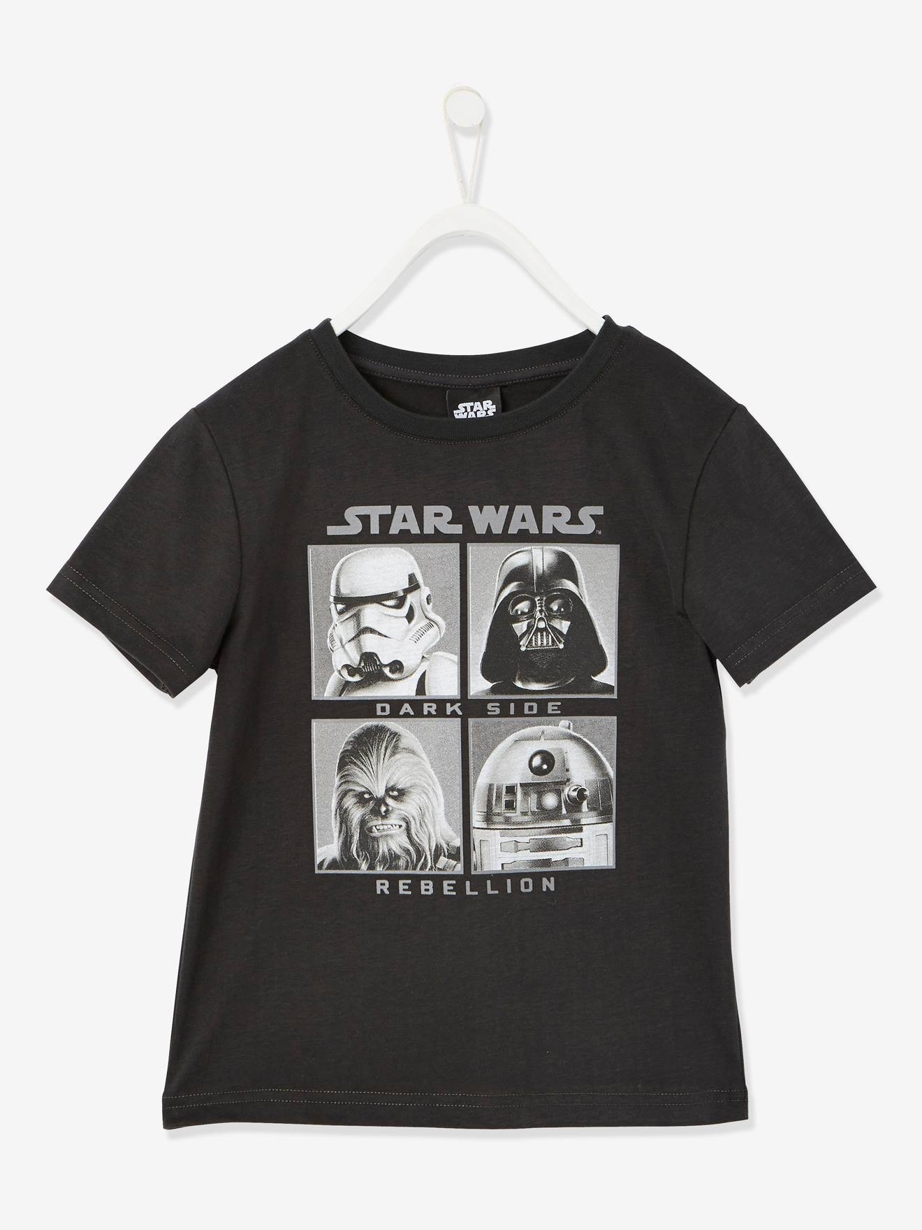 Star Wars Jungen T-Shirt schwarz - Kinder - Gr. 92 | Vertbaudet DE