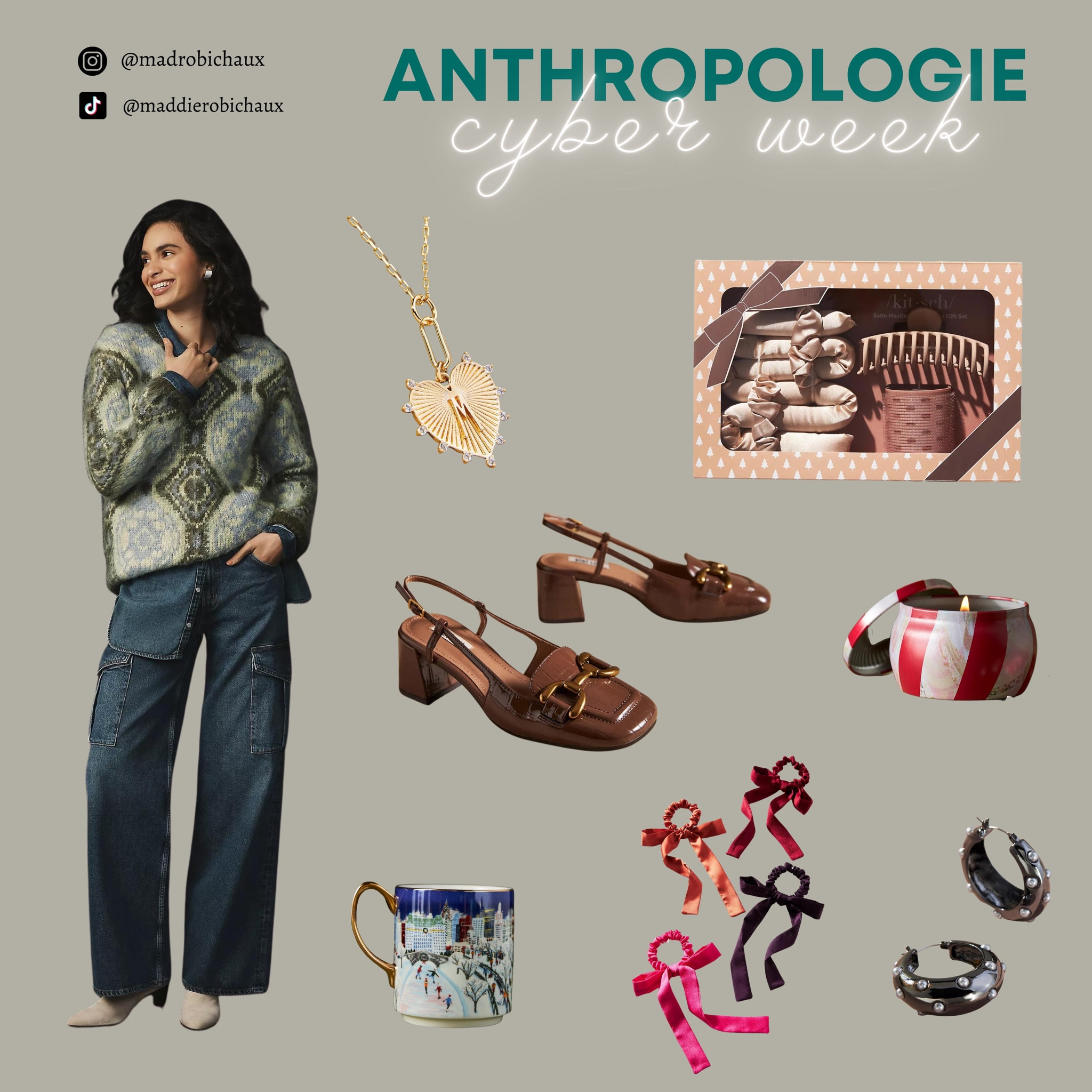Favorite Anthropologie Finds for Cyber Week ✨🎄
Holiday Guide, Stocking Stuffers, Brown Heels, Holiday Outfits, Holiday Party, Gifts for Her, Gift Guide, Holiday Gifts, NYC Mug, Anthropologie, Candles, Heatless Curls, Holiday Sale, Black Friday, Cyber Monday

#LTKCyberWeek #LTKGiftGuide #LTKsalealert