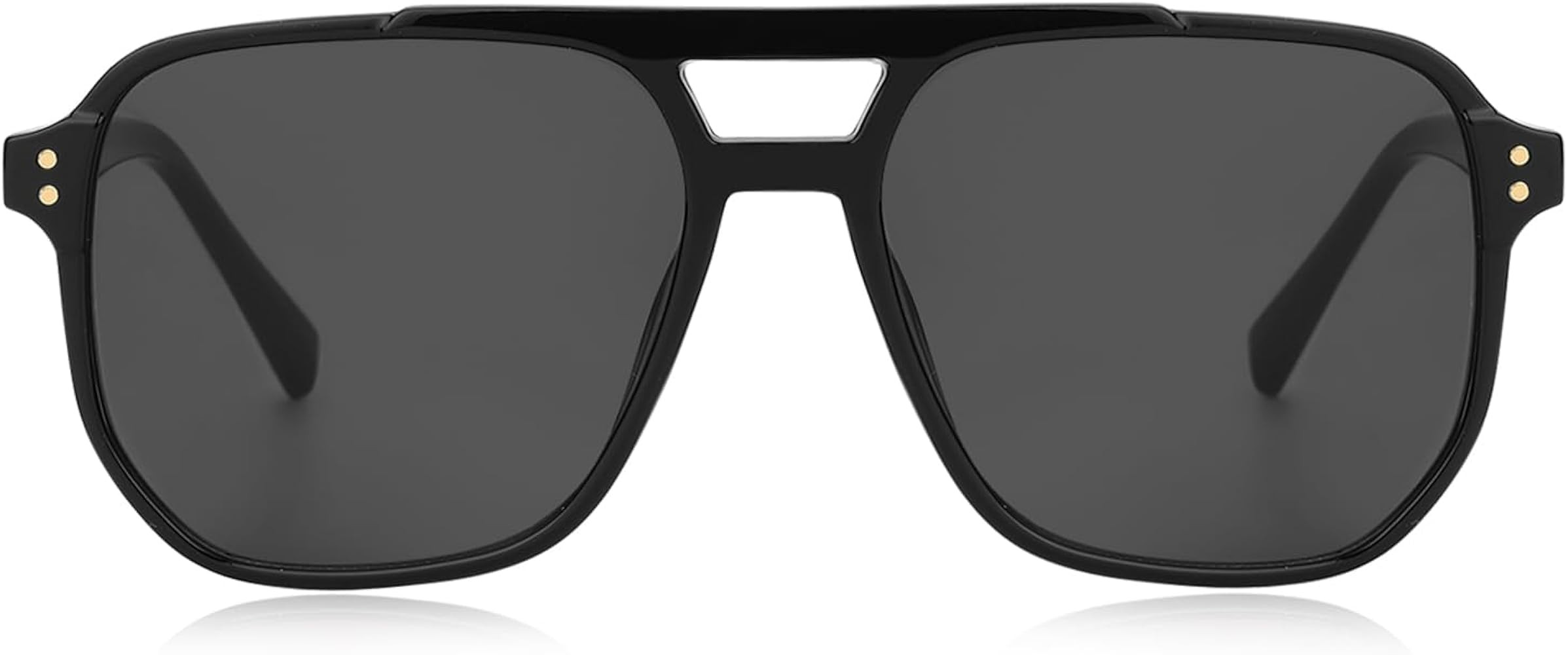 Vintage Square Sunglasses for Womes Men, Retro Aviator Sunglasses, Fashion Classic 70s Glasses | Amazon (US)